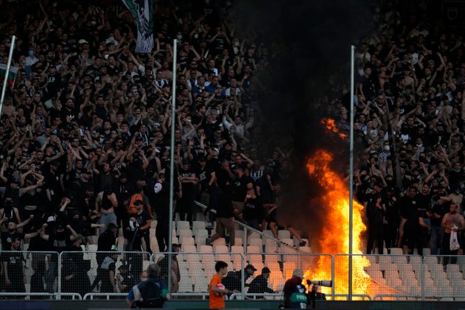 FK PAOK, navijači, huligani, FK Panatinaikos