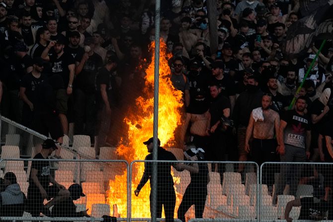 FK PAOK, navijači, huligani, FK Panatinaikos