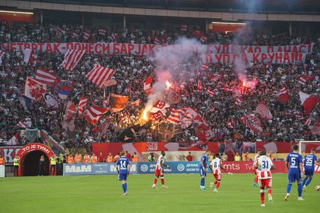 Fk crvena Zvezda - FK Voždovac, Delije Sever