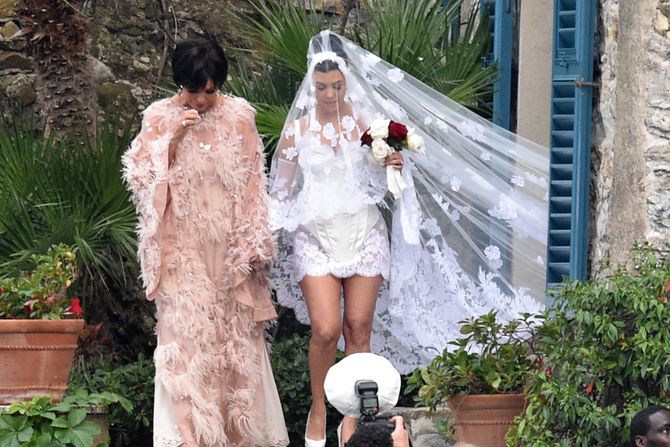 Kortni Kardašijan Kourtney Kardashian and Travis Barker venčanje Portofino