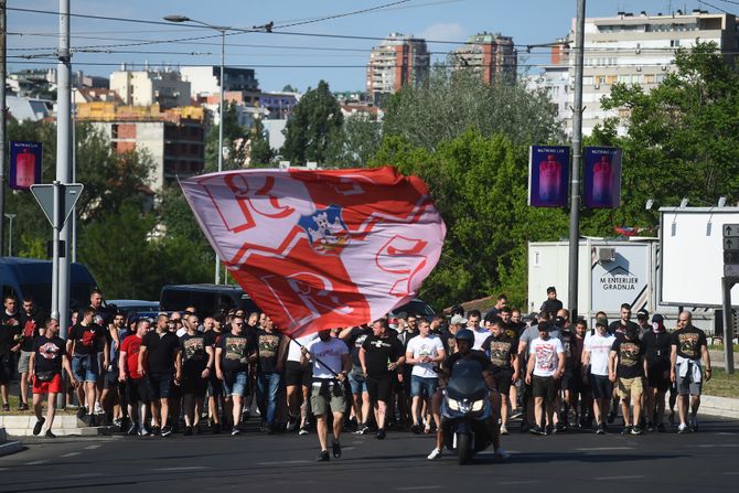 Delije, navijači, FK Crvena zvezda Delije, navijači, FK Crvena zvezda