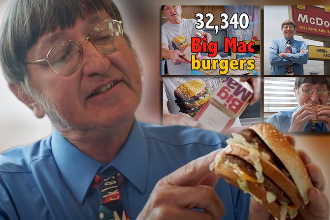 Donald Don Gorske Ginisova knjiga rekord Big Mek Big Mac Donald Don Gorske Ginisova knjiga rekord Big Mek Big Mac