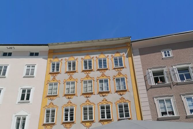 Rodna kuća Mocarta Salcburg Austrija Volfgang Amadeus Mocart