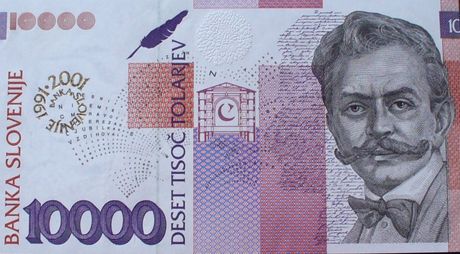 Slovenija novac tolar tolarjev 10000 Slovenija novac tolar tolarjev 10000