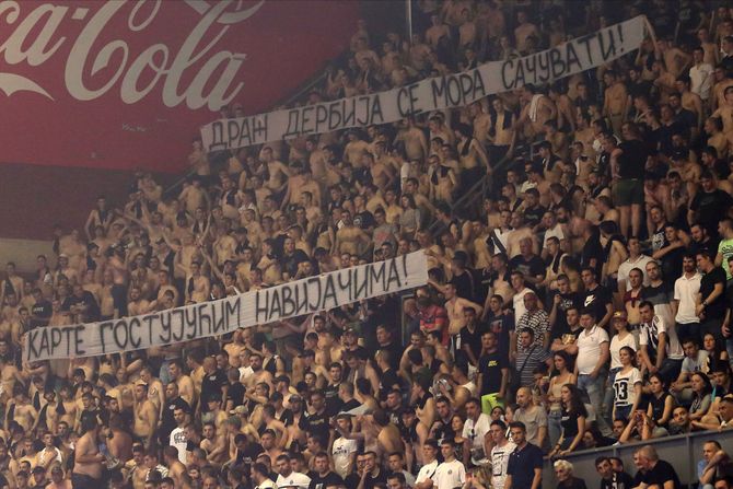 Grobari, KK Crvena zvezda, KK Partizan