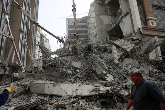 Iran Building Collapse