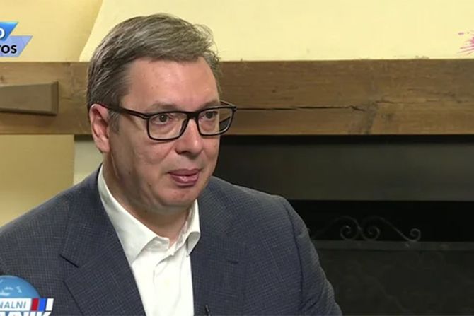 Aleksandar Vučić Davos