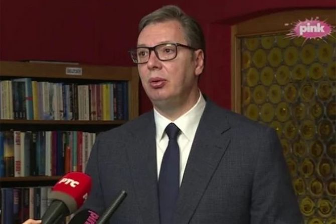 Aleksandar Vučić Davos