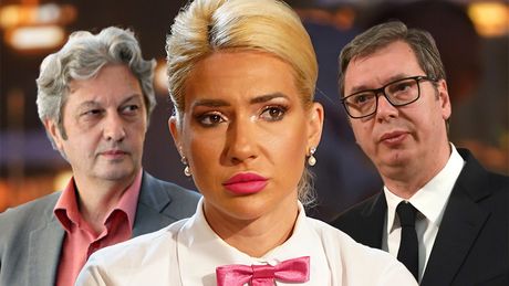 Jovana Jeremić, Milomir Marić, Aleksandar Vučić