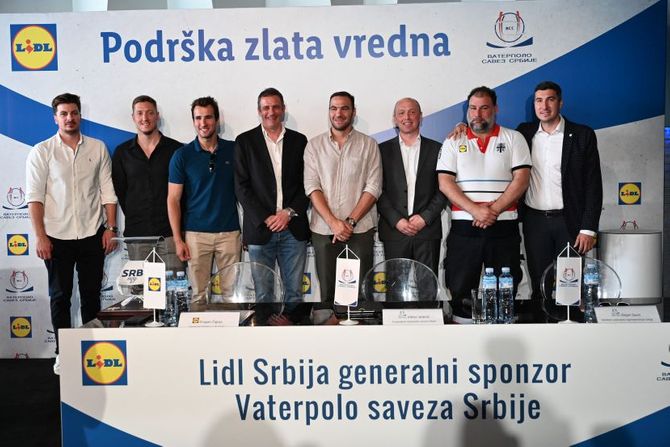 Lidl Srbija i Vaterpolo reprezentacija Srbije