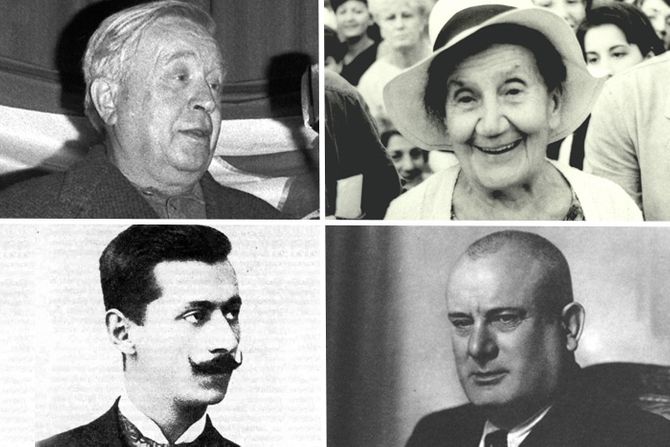 Branko Ćopić, Desanka Maksimović, Jovan Dučić i Tin Ujević Branko Ćopić, Desanka Maksimović, Jovan Dučić i Tin Ujević