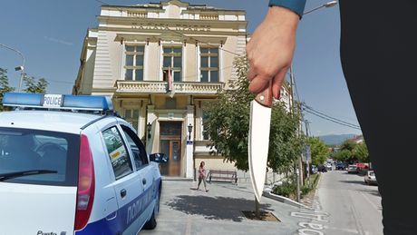 Osnovni sud u Vranju žena nož policija