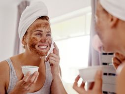 Kafa, lice, nega lica, maska za kožu