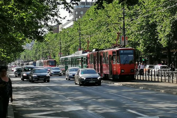 Bulevar kralja Aleksandra, tramvaj, kvar