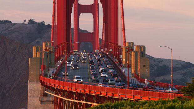 Golden Gate Bridge Golden gejt most