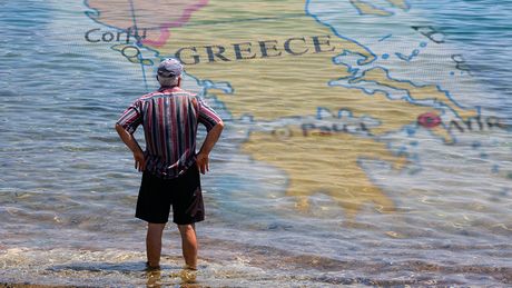 Izgubljeni deda plaža Grčka
