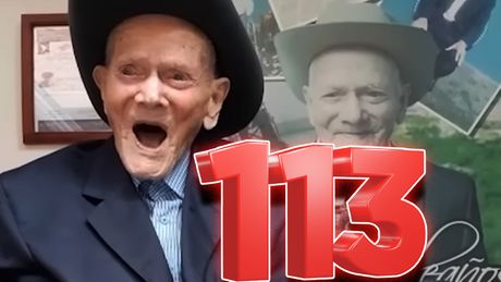 Ginisova knjiga rekorda najstariji čovek na svetu Juan Vicente Perez Mora 113 godina