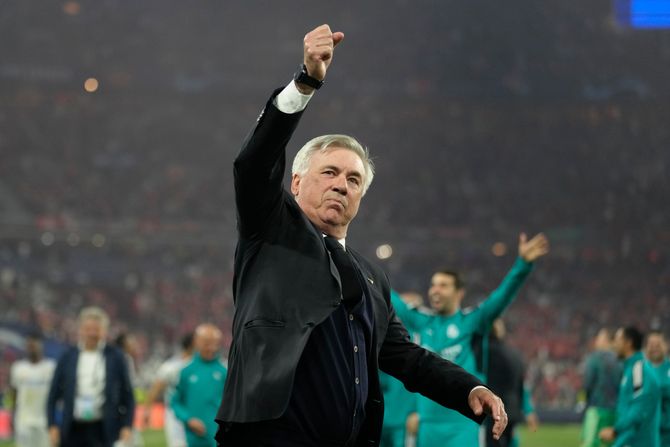 Finale Lige šampiona FK Liverpul - FK Real Madrid Karlo Anćeloti Finale Lige šampiona FK Liverpul - FK Real Madrid Karlo Anćeloti