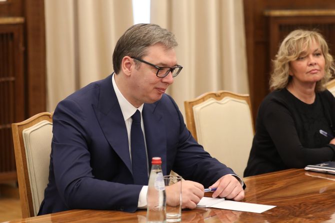 Aleksandar Vučić i Viola Fon Kramon, Sastanak