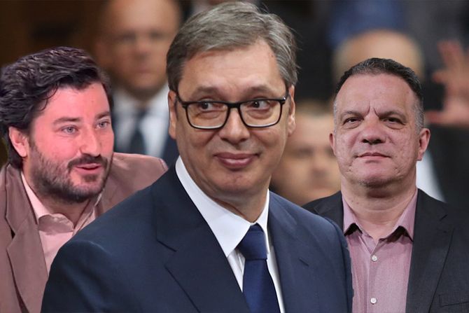 Aleksandar Vučić, Dejan Vuk Stanković, Dr Miloš Stanić