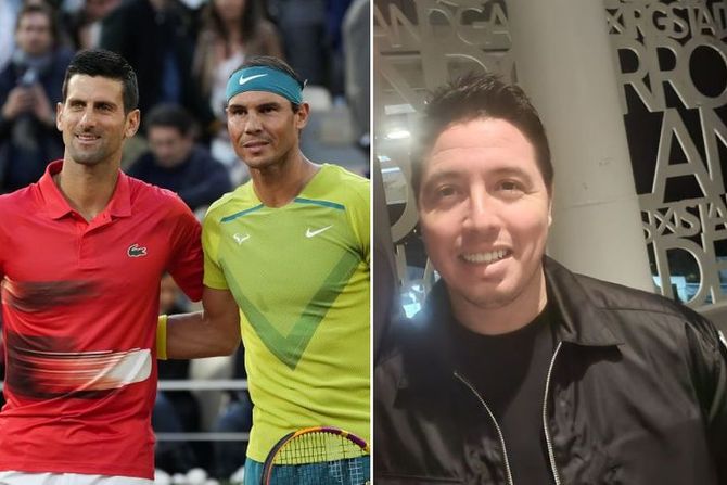 Samir Nasri, Novak Đoković, Rafael Nadal