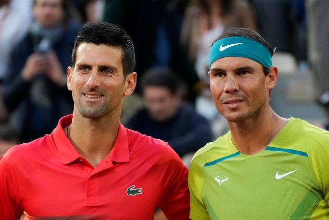 Nadal - Đoković Nadal - Đoković