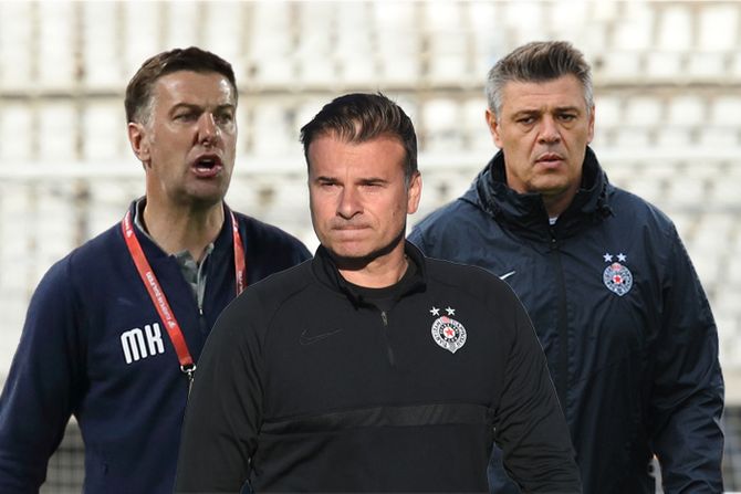 Mladen Krstajić, Aleksandar Stanojević i Savo Milošević Mladen Krstajić, Aleksandar Stanojević i Savo Milošević