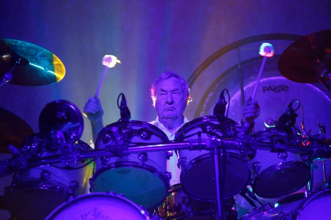 Koncert sastava Nick Mason's Saucerful of Secrets, koji izvodi muziku Pink Floyda, održan je u Belexpo centru