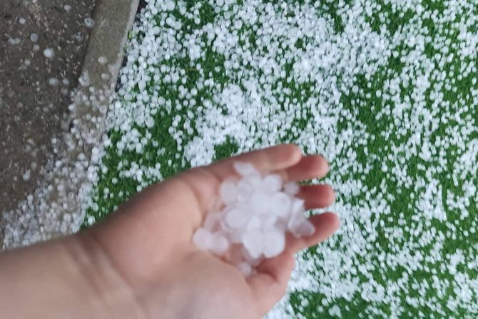 Hrvatska Zagorje nevreme kiša grad Hrvatska Zagorje nevreme kiša grad