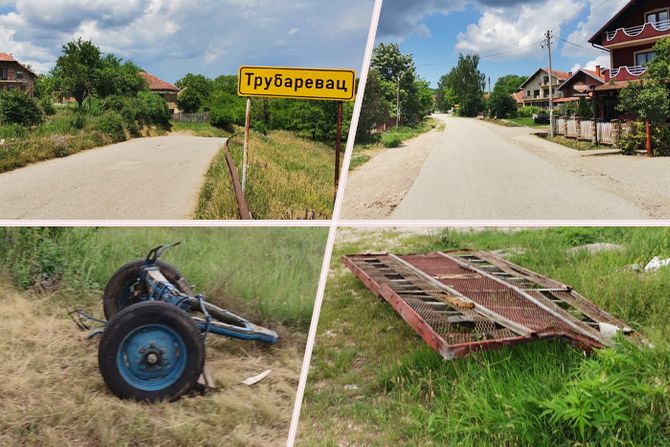 Soko banja, Sokobanja udes traktor i kamion sa pcelama, Trubarevac