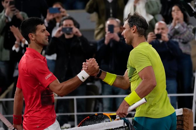 Novak Đoković, Rafael Nadal Novak Đoković, Rafael Nadal