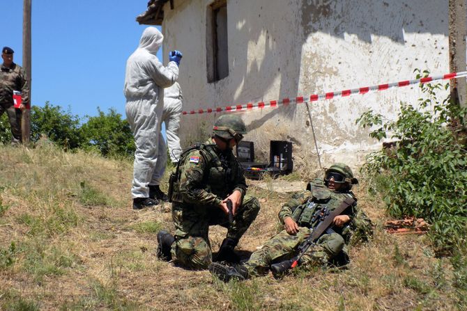 Bujanovac Vojska Taktička Vežba Štit 05