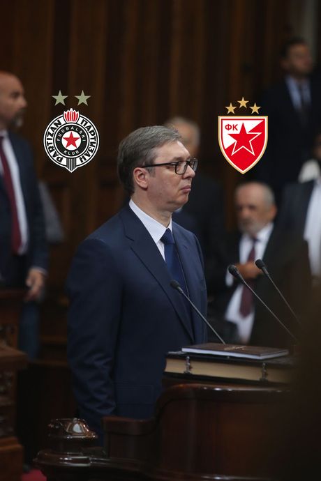 Aleksandar Vučić Zvezda Partizan Aleksandar Vučić Zvezda Partizan