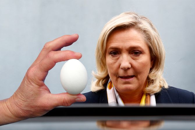 Marine Le Pen jaje