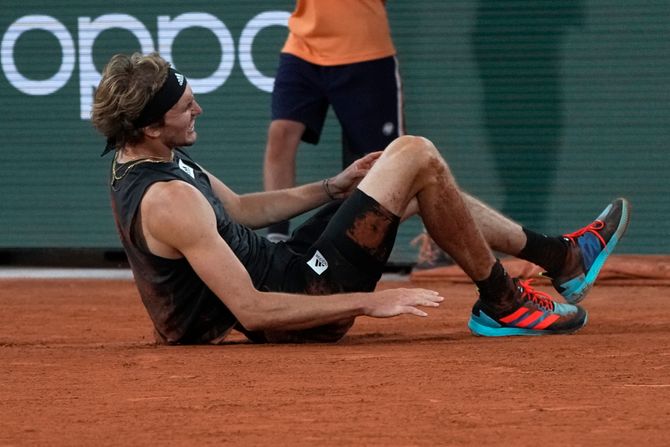 Aleksandar Zverev, Rafael Nadal, ROlan Garos