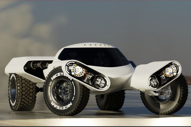 The Huntress, koncept automobil