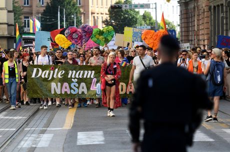 Hrvatska Zagreb LGBT gej parada,  prajd pride