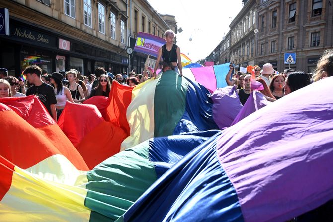 Hrvatska Zagreb LGBT gej parada,  prajd pride