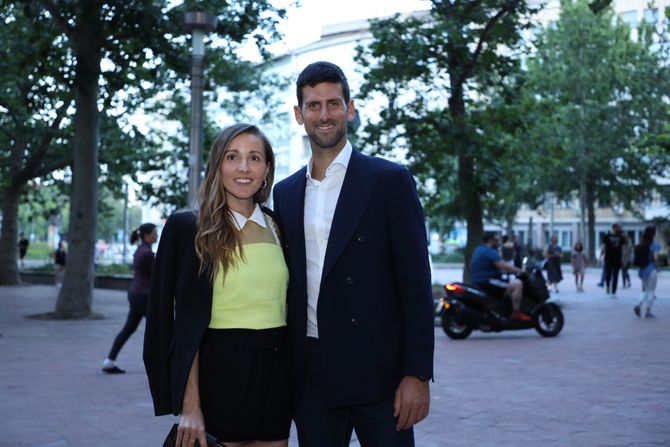 Jelena i Novak Đoković