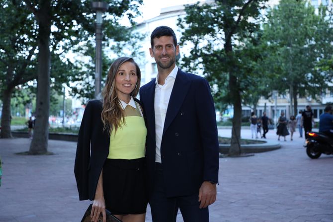 Jelena i Novak Đoković