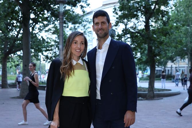 Jelena i Novak Đoković