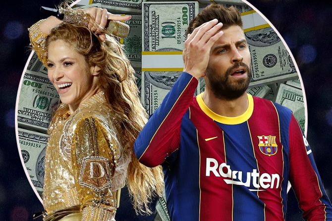 Šakira i Đerard Pike dolari Šakira i Đerard Pike dolari