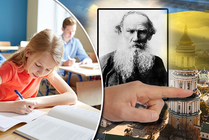 Lav Tolstoj Leo Tolstoy proteran iz škole Ukrajina