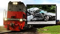 Train collides with car at  level crossing in Pancevo: Tragedy narrowly avoided