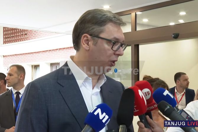 Aleksandar Vučić Ohrid izjava za medije