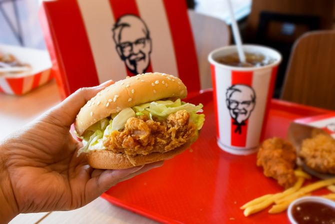 KFC burger