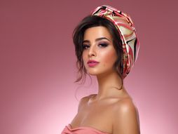 Marama, žena, moda, lepota, lice, šminka