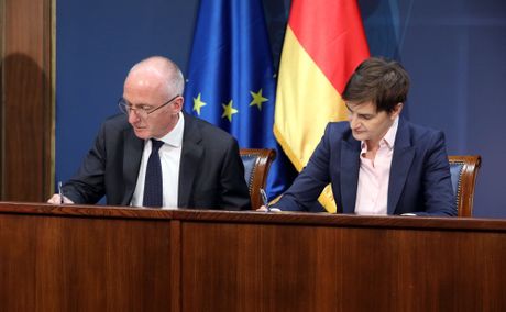 Ana Brnabić i Tomas Šib Ana Brnabić i Tomas Šib