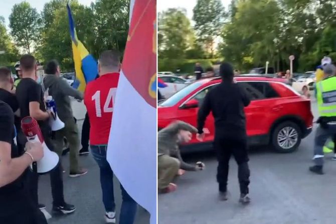 Navijači Srbije u Švedskoj Navijači Srbije u Švedskoj