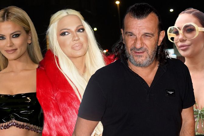 Milica Pavlović, Jelena karleuša, Aca Lukas,  Ana Nikolić